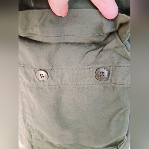 Army Green Utility Jacket, ROMI BASHA "SQUAD" XL - Picture 12 of 16